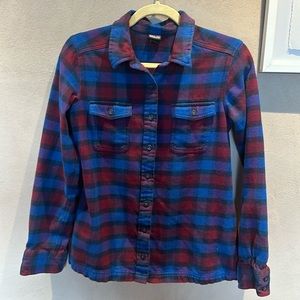 Patagonia Organic Cotton Plaid Flannel